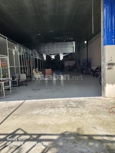 Cho thuê nhà xưởng 450m2 giá 18tr tại đường hà huy giáp 