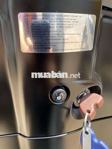 Siuuu Lướt VESPA SPRINT 150cc ABS Mới mua T11/2025