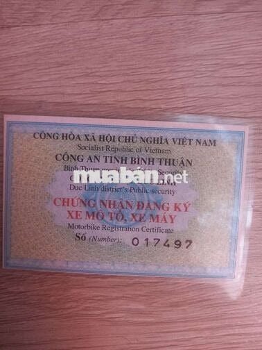 Nghĩa đen là bán một chiếc xe máy