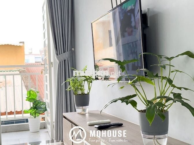 CH 1PN (50M2) full NT ban công thang máy, hầm xe _ Cư xá Bắc Hải Q10