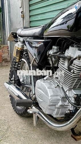 Moto Wolf 125cc up dáng cafe racer bao ngầu