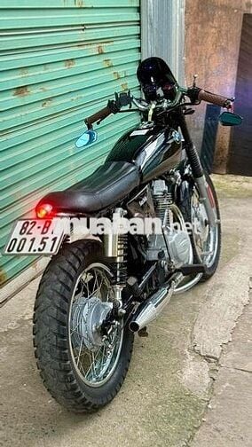 Moto Wolf 125cc up dáng cafe racer bao ngầu