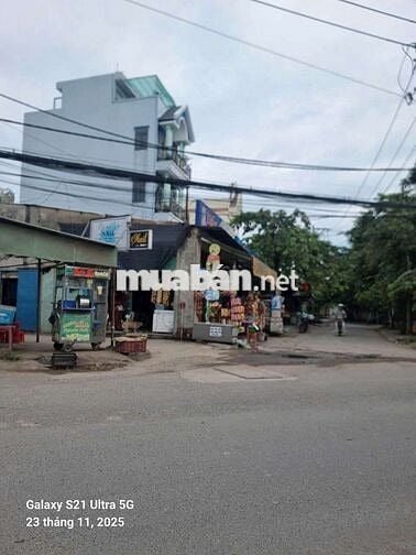 ĐẤT GÓC 2 MẶT TIỀN ĐƯỜNG ĐÔNG THẠNH 5,DT:235m2, SHR, CÁCH HL80 CHỈ 50m