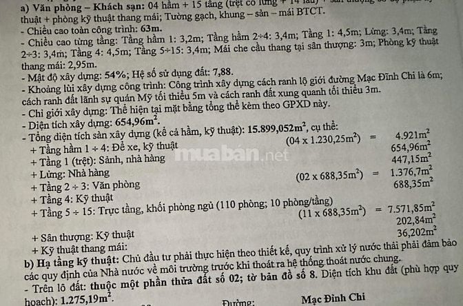 *MT Bến Nghé 33 x 39m* liền kề tổng lãnh sự Hoa Kỳ - 1.250t (giá 2025)