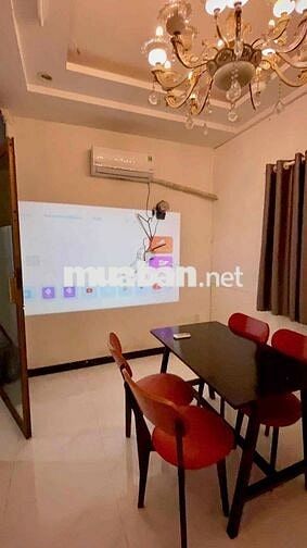 cho thuê CHDV 1 Phòng Ngủ Tách Bếp có máy chiếu 100in