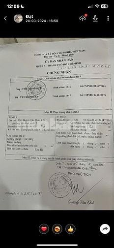 Bán nhà mặt tiền Huỳnh tấn phát 4,50x16 1lũng 1 lầu giá 12tỷ