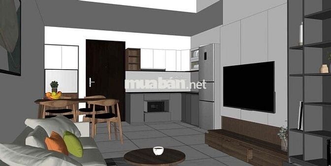 🏢 🏢BÁN OFFICETEL CC Hoàng Quốc Việt  CĂN GÓC 2PN – 2WC • FULL NỘI THẤT