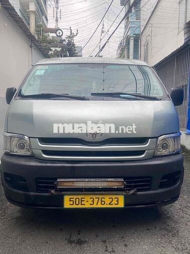 SIÊU PHẨM TOYOTA HIACE 2008 MÁY DẦU 3 chỗ