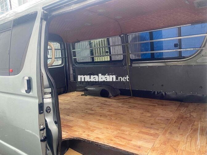 SIÊU PHẨM TOYOTA HIACE 2008 MÁY DẦU 3 chỗ