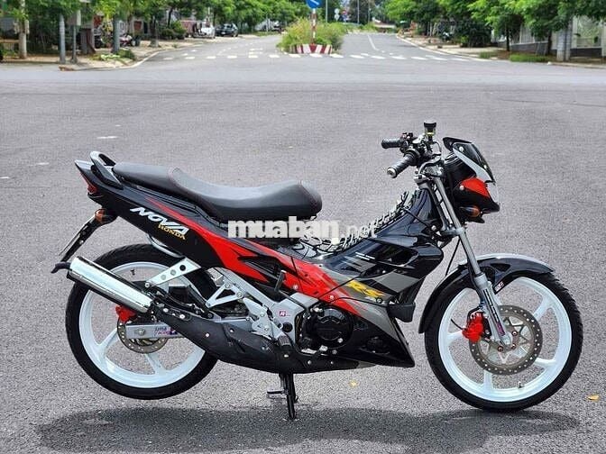 Honda Nova Dash 2001 Đen Đỏ Bạc