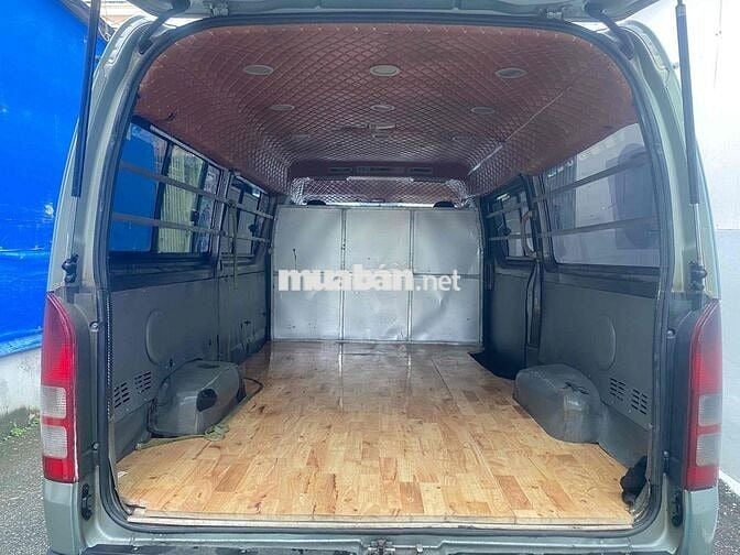 SIÊU PHẨM TOYOTA HIACE 2008 MÁY DẦU 3 chỗ