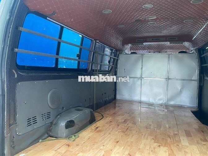 SIÊU PHẨM TOYOTA HIACE 2008 MÁY DẦU 3 chỗ