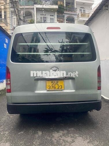 SIÊU PHẨM TOYOTA HIACE 2008 MÁY DẦU 3 chỗ