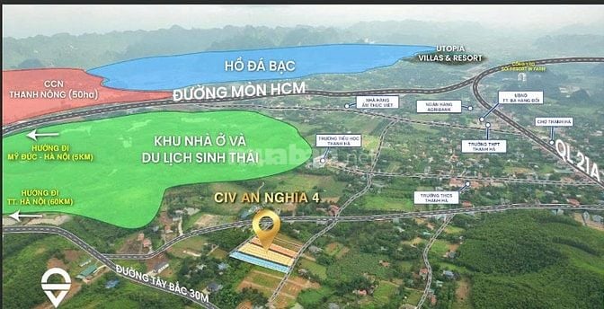 Bán đất nền sẵn sổ trung tâm Lạc Thủy-Hòa Bình. Chỉ 10tr/m2. Tiềm năng