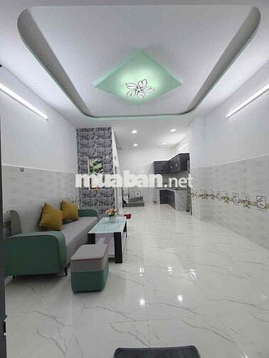 Nhà Bán Đường Chiến Lược 4 x 8 Hẻm Thông 759 Hương Lộ 2