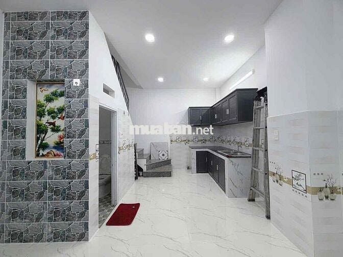 Nhà Bán Đường Chiến Lược 4 x 8 Hẻm Thông 759 Hương Lộ 2