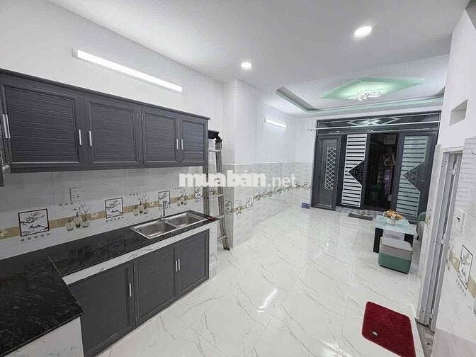 Nhà Bán Đường Chiến Lược 4 x 8 Hẻm Thông 759 Hương Lộ 2