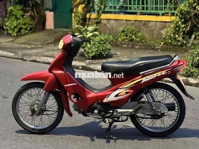 Honda Wave 2006 màu đỏ đen mới 90 %