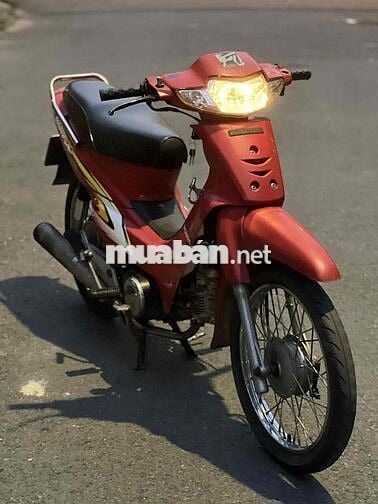 Honda Wave 2006 màu đỏ đen mới 90 %