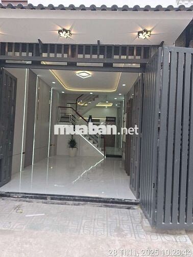 NHÀ HIỆP THÀNH Q12– 3TẦNG-HẺM VIP XE HƠI -FUN NỘI THẤT.CHỈ 5 TỶ 750TR