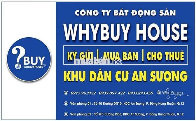 Bán nhà phố KDC An Sương, 3.5 lầu, đường 10m, tiện kinh doanh, 7.8 tỷ.