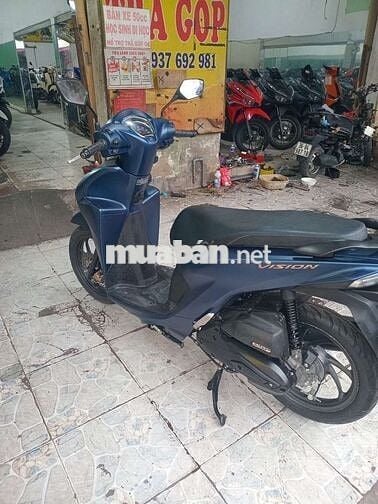 Honda Vision màu Xanh