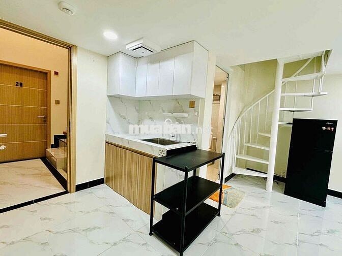 Cho thuê studio siêu rộng ở phường 3 Gò Vấp ban công to bự