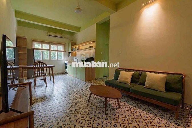 ❤️Căn hộ Vintage🔥1 phòng ngủ - Phòng khách -🍀ngay Hồ Con Rùa❤️