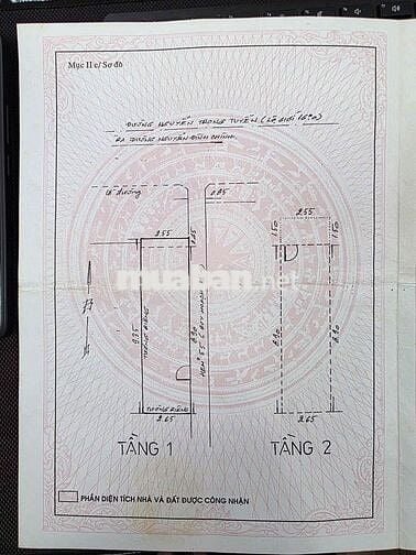 Cần bán nhà 2mặt tiền 25m2 Nguyễn Trọng Tuyển PN