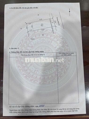 Bán Mặt tiền Bình Kỳ. Chuẩn Bị mở đường 7m5. HÒA QUÝ. Giá 4 tỷ 390