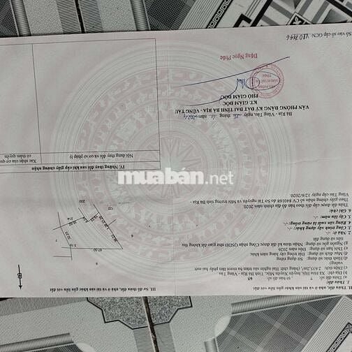 Cần bán lô đất vườn chính chủ đã có sổ