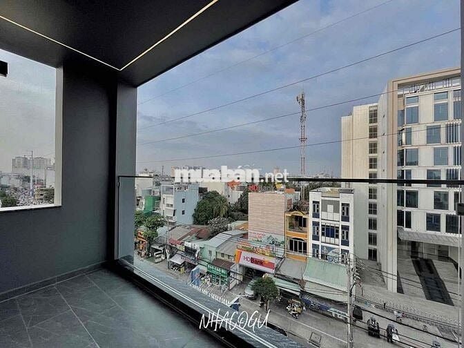 CHDV full nội thất 1pn mới 100% ban công,  máy giặt riêng bảo vệ 24/7