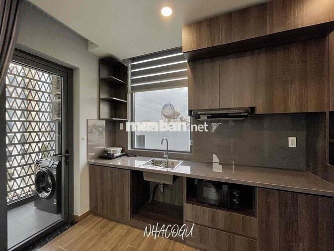 CHDV full nội thất 1pn mới 100% ban công,  máy giặt riêng bảo vệ 24/7