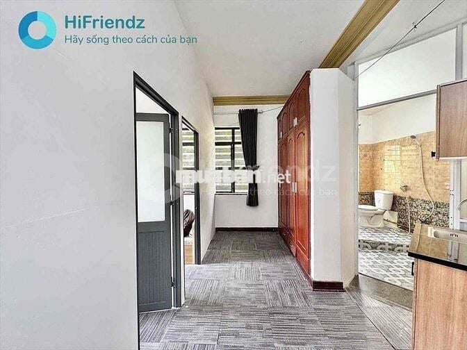 CHO THUÊ CĂN HỘ 2 PHÒNG NGỦ BAN CÔNG FULL NỘI THẤT NGÃ 5 QUANG TRUNG