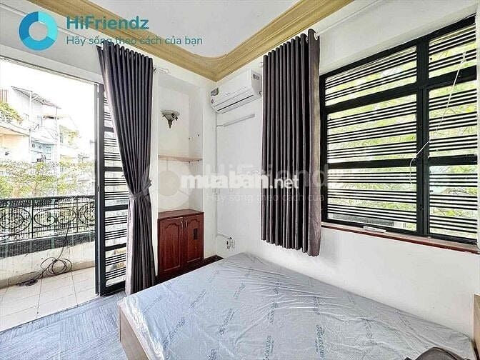 CHO THUÊ CĂN HỘ 2 PHÒNG NGỦ BAN CÔNG FULL NỘI THẤT NGÃ 5 QUANG TRUNG