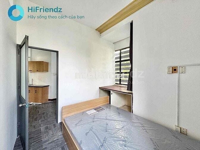 CHO THUÊ CĂN HỘ 2 PHÒNG NGỦ BAN CÔNG FULL NỘI THẤT NGÃ 5 QUANG TRUNG