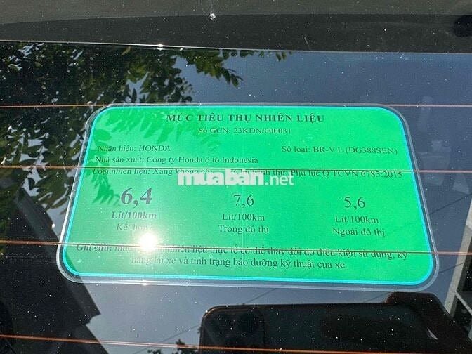 Honda BR-V 2024 L - 26000 km một chủ đi gia đình