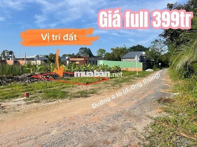 Đất nền cạnh KCN Phước Đông 140m²/ Chỉ 399 TRIỆU