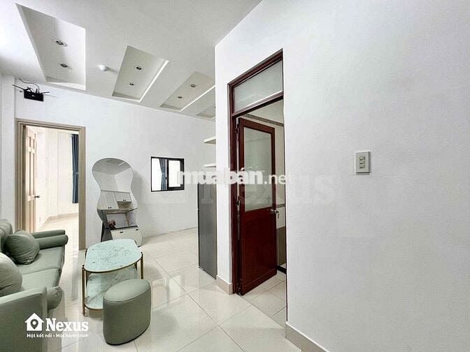 CĂN HỘ 1PN MỚI 100% FULL NỘI THẤT MÁY GIẶT RIÊNG GẦN CẦU NGUYỄN VĂN CỪ