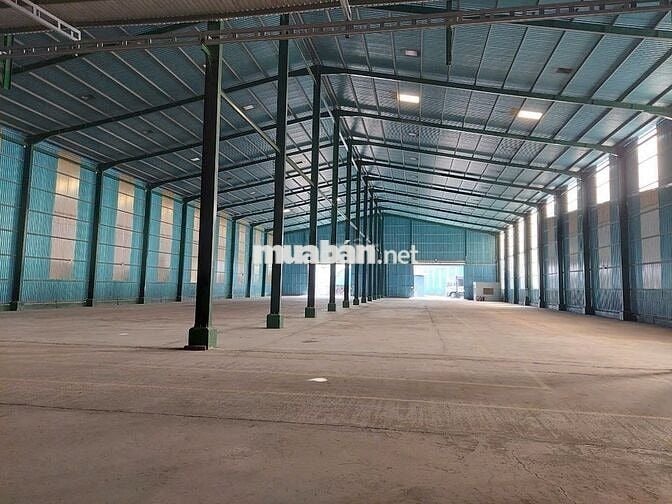 Cho thuê kho xưởng  1400m2- 2100m2, QL1A Bến Lức giáp Bình Chánh