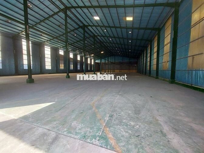 Cho thuê kho xưởng  1400m2- 2100m2, QL1A Bến Lức giáp Bình Chánh
