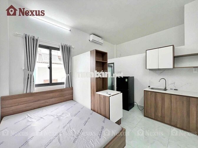 STUDIO TÁCH BẾP, CỬA SỔ TRỜI-FULL NỘI THẤT SÁT CHỢ RẠCH ÔNG, CẦU CHỮ Y