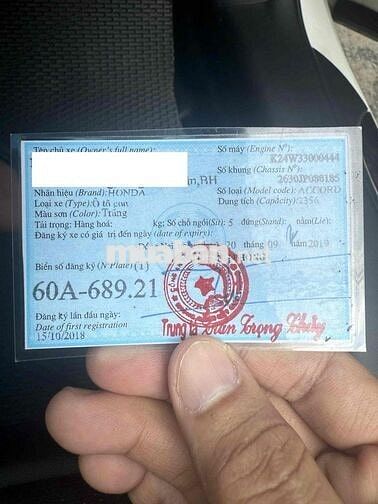 Honda Accord 2018 2.4 AT - 100000 km