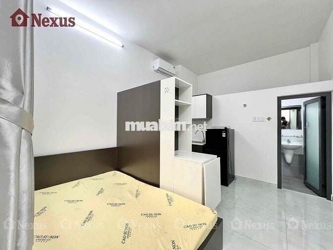 STUDIO TÁCH BẾP, CỬA SỔ TRỜI-FULL NỘI THẤT SÁT CHỢ RẠCH ÔNG, CẦU CHỮ Y