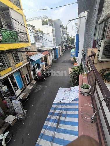 Cho thuê nhà nguyên căn mới đẹp hẻm 1/ quang trung p10 GV 4 x 17 1 lầu