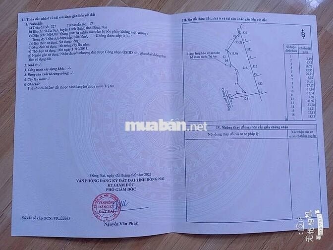 HẠ GIÁ - CẦN BÁN 7 SÀO 1 ĐẤT VƯỜN - CÓ NHÀ