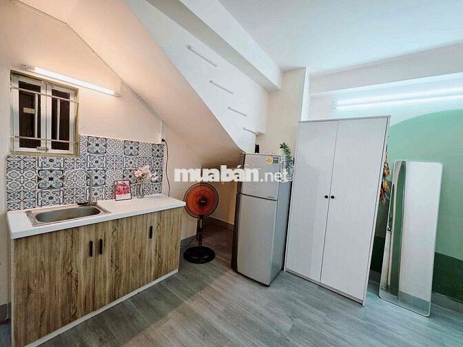 PHÒNG STUDIO FULL NỘI THẤT SIÊU XINH - NGAY HUỲNH VĂN BÁNH