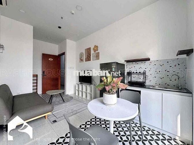 Căn Hộ 1Pn Giáp Q1_Đủ Tiện Nghi❤️‍🔥Ngắn Hạn - Dài Hạn _Bãi Oto gần