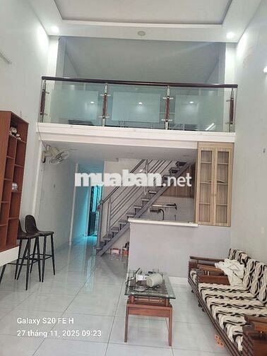 💥Cho thuê nhà 1trệt 1lững DT 4x21 3pn 2wc fun nội thất