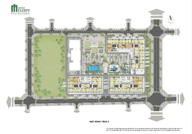 Quỹ căn 2PN và 3PN vay bank giá tốt nhất. Hỗ trợ 70% miễn gốc lãi 24T